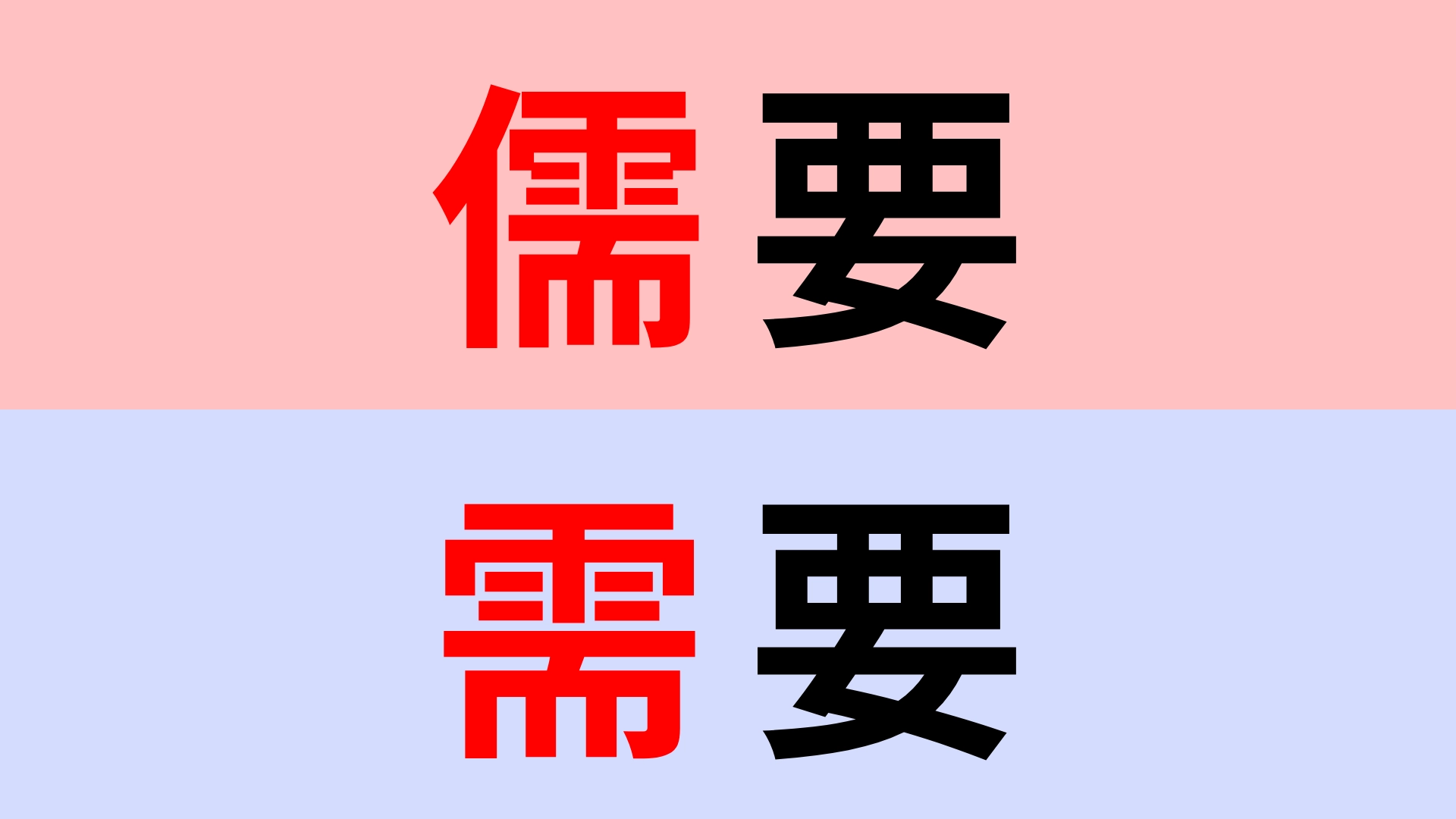 【漢字クイズ】「儒要」or「需要」正解はどっち？似ている漢字が多くて迷う...！