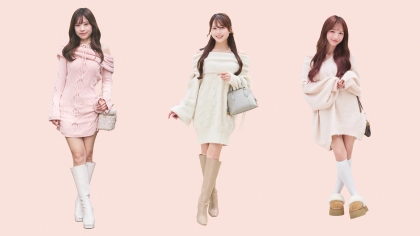 デート服っぽい特別感で彼を沼らせる♡ 冬モテの王道「ニットワンピ」コーデ3選