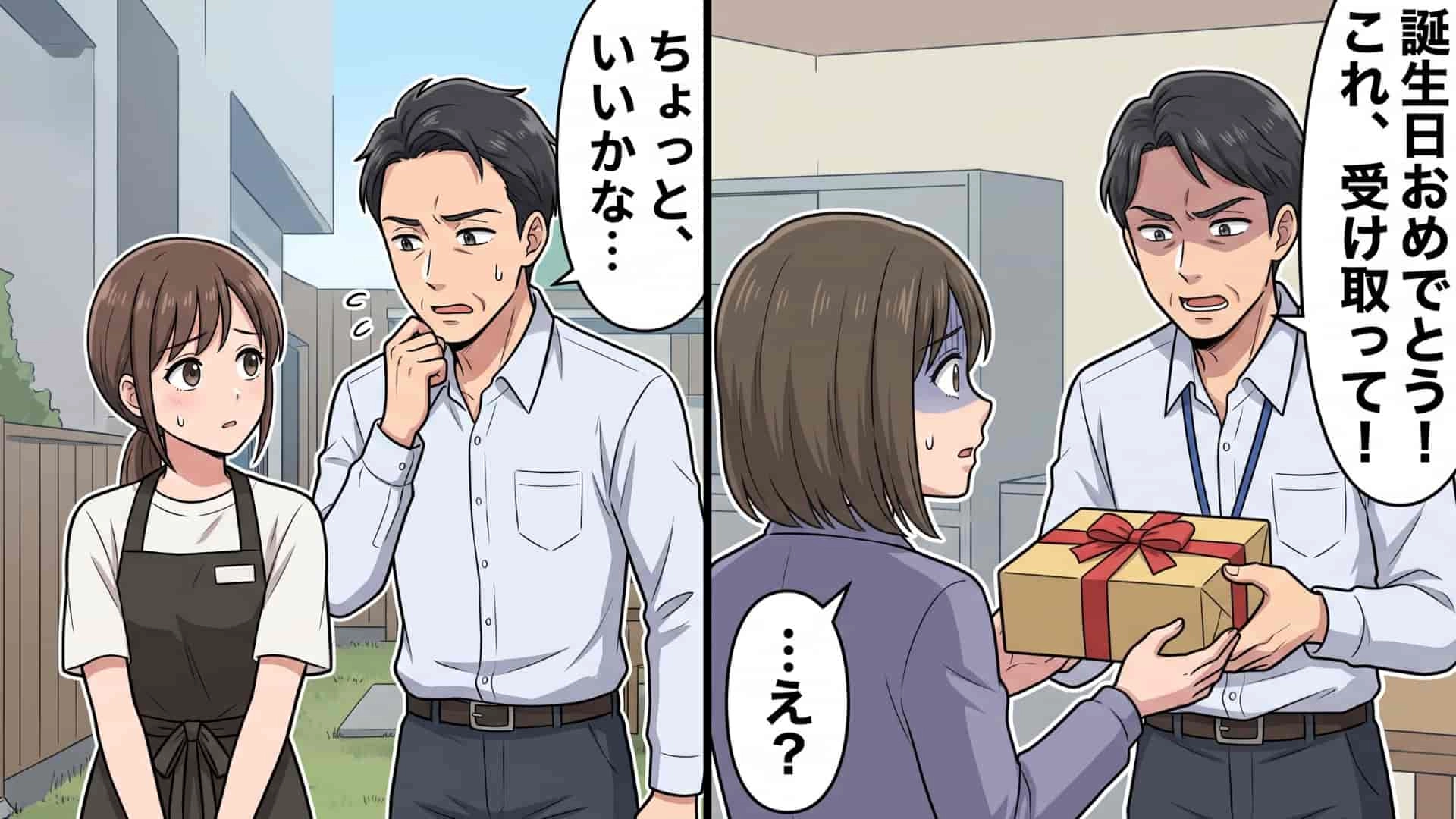 【衝撃体験】40歳おじさん社員から『まさかの恋愛相談』！？ひと回り歳下のアルバイトに向けられた、信じられない気持ちとは…！