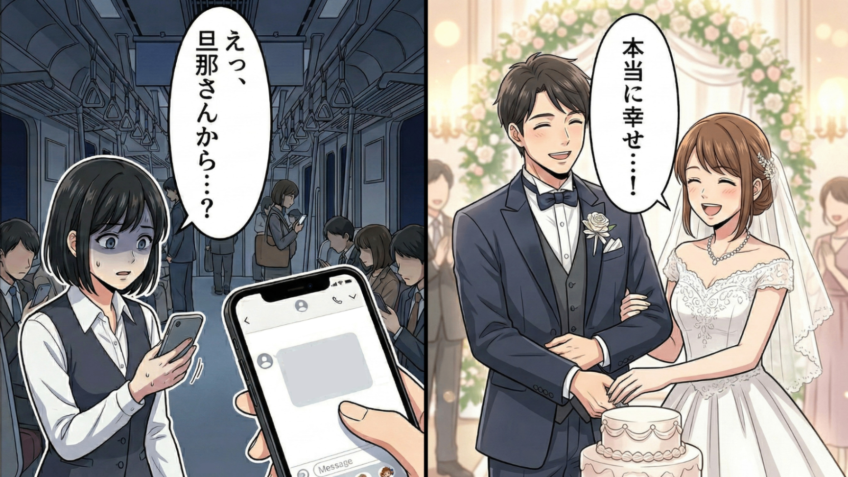 幸せ絶頂のはずだったのに…友人のSNSから突然消えたウェディング写真。そして友人の旦那さんから私宛に【信じられないメッセージ】が送られてきて...！