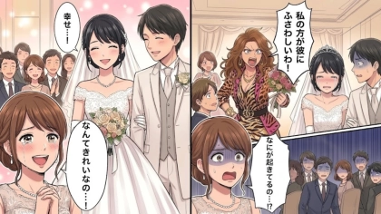 【結婚式】「私のほうが彼にふさわしい！」披露宴に見知らぬ女性が現れて...【まさかの修羅場】に！？・前編