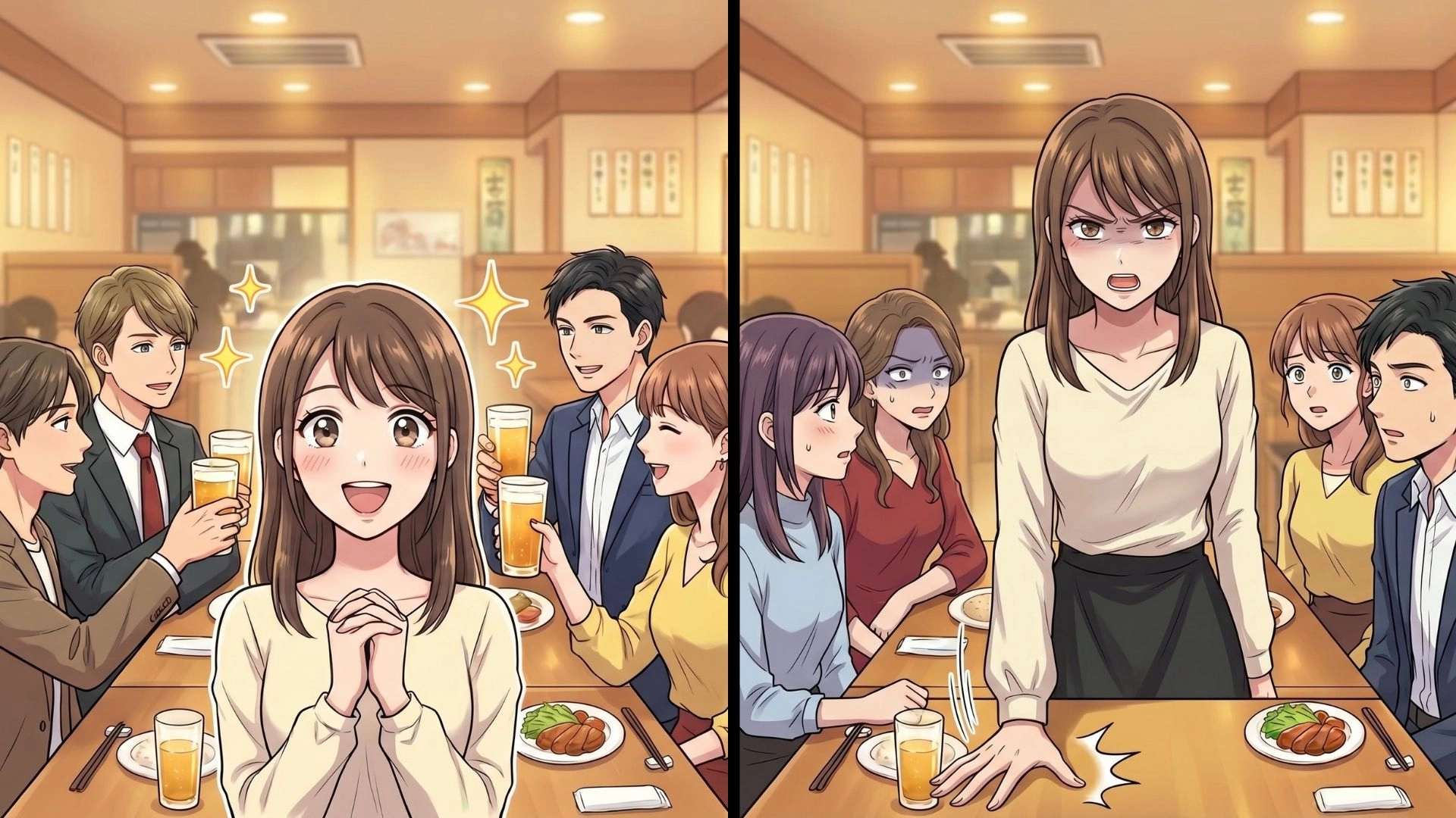 【合コン】友人に“引き立て役”扱いされた！？下げられ続けた私…しかし我慢の限界で“ある行動”に出ると、まさかの展開に！