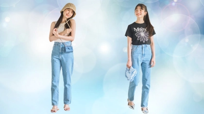 【三浦理奈】いつものデニムを女性らしく♡ 「パールつきデニムパンツ」の着回し特集
