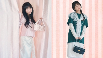 ランジェリー風なデザインにキュン♡ ヘルシー派最適解の「サテンスカート」着回し術