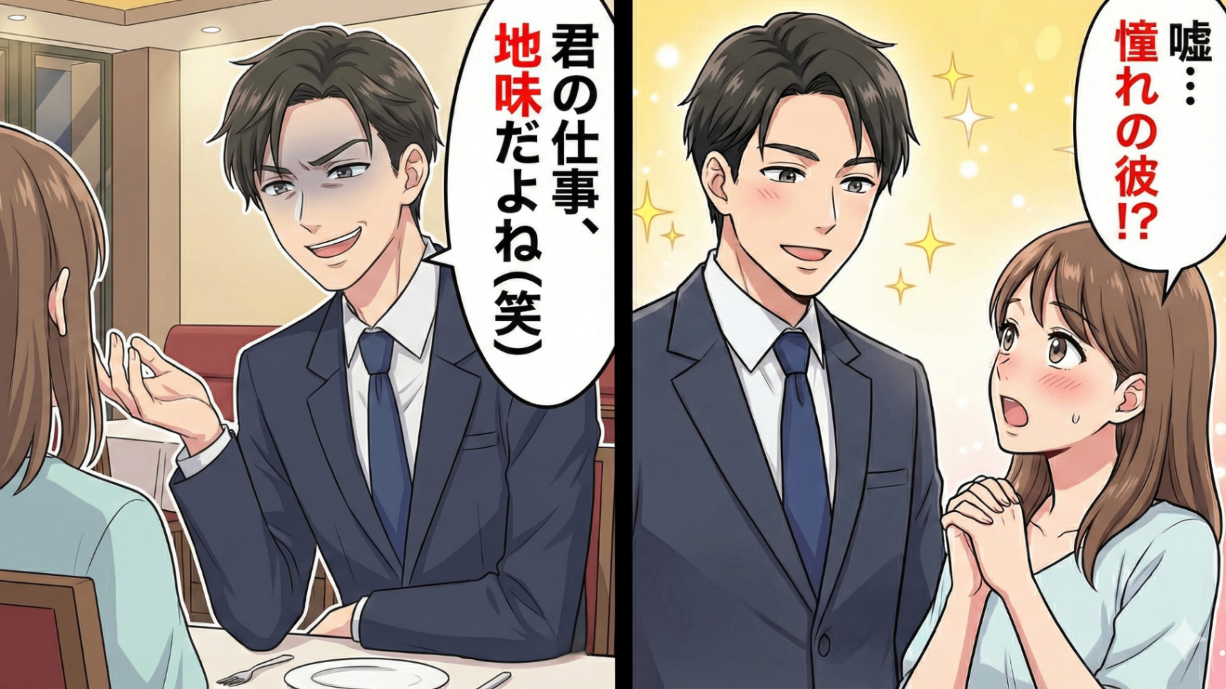 【同窓会マジック】昔好きだった同級生とデート♡ しかし徐々に違和感を感じて“予想外の展開”に...！