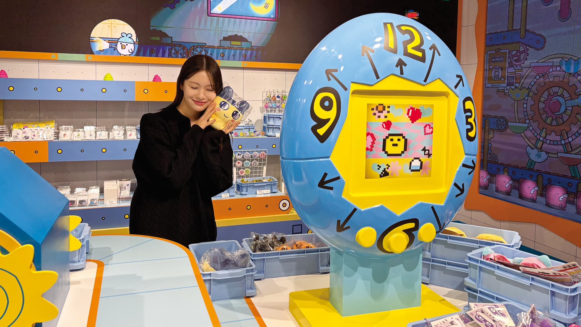 子どもからオトナまで楽しめる！【中川紅葉】が「たまごっち ふぁくとり〜！」に潜入調査♡