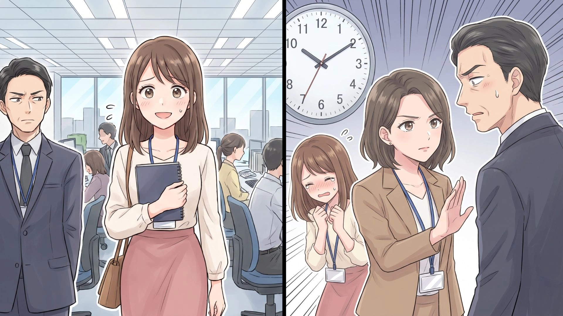 「正直使えないね」憧れのインターン初日。厳しいひと言を浴びせられ、落ち込む主人公。すると【まさかの救世主】が...！