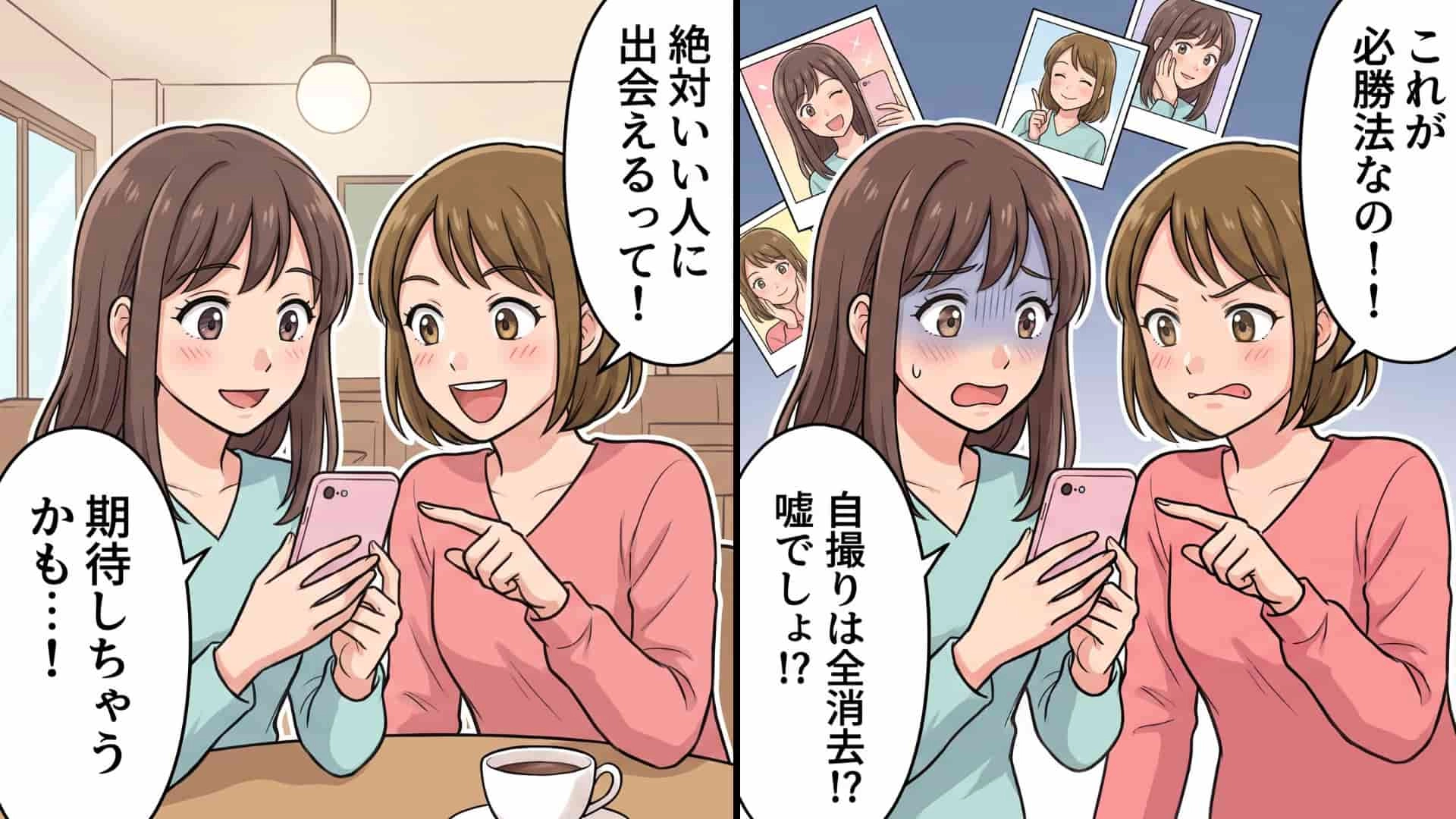 【実体験】「これじゃ絶対に出会えないじゃん！」マッチングアプリを始めた私に、友人が放った衝撃のダメ出し…【予想外すぎるアドバイス】とは！
