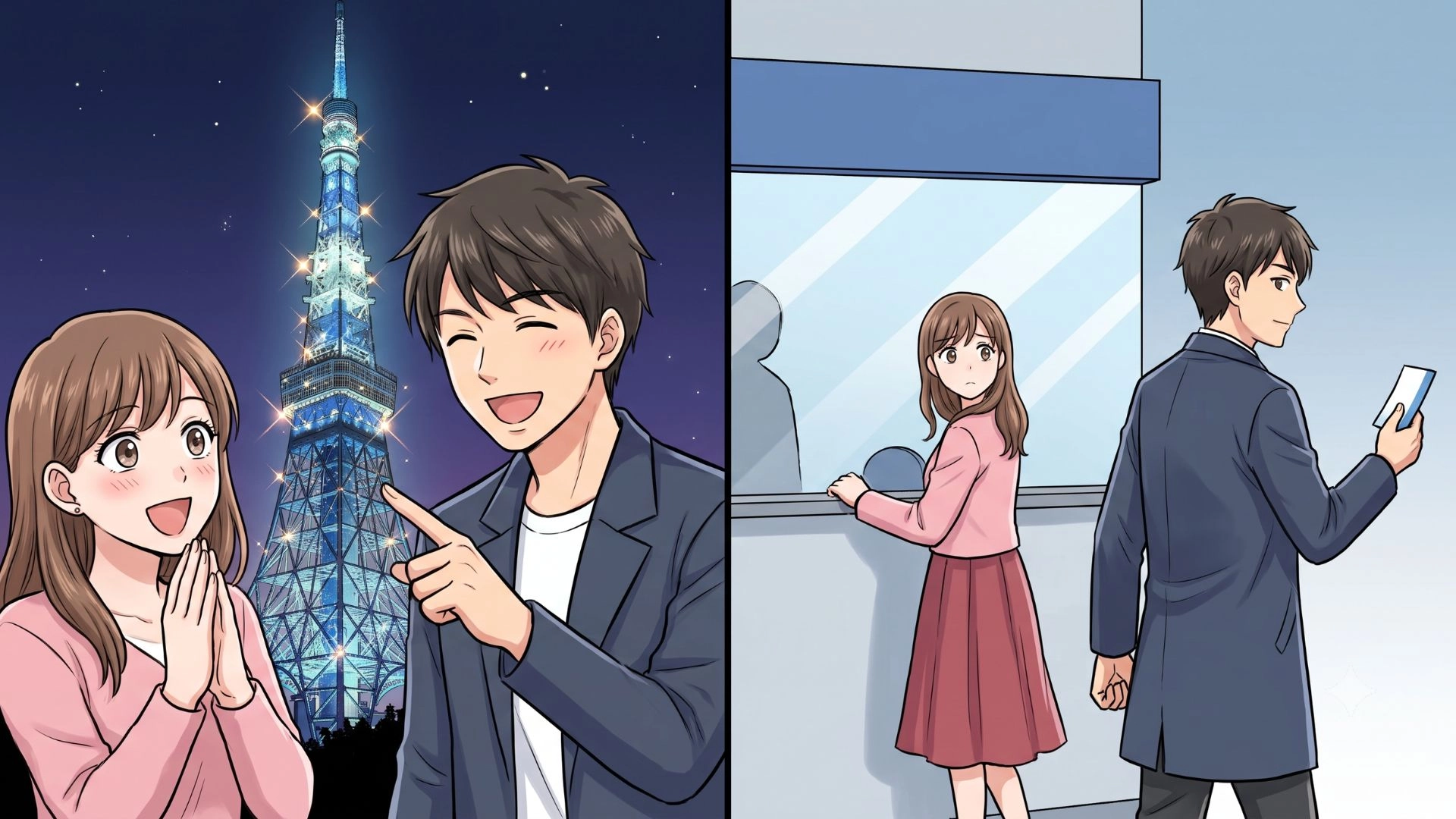 【誕生日デート】憧れの場所に連れてきてくれた彼。しかし、チケット会計で【まさかの事件】が...！？・前編